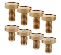 WEKADRIN Kit de 8 Vis de Réparation pour Saxophone Alto, 4 Longues et 4 Courtes, Pièces Détachées en Métal Résistant, Accessoires pour Maintenance et Réglage D'instruments à Vent, Outils