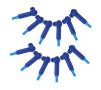 WEKADRIN Kit de Purge de Freins Pneumatique 12 Pièces, Adaptateurs Étanches en Abs, Outil de Remplacement Liquide de Frein, Entretien Véhicule Automobile, Usage Professionnel et Amateur