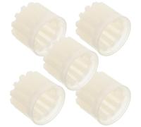 WEKADRIN Kit de Réparation D’engrenages en Plastique pour Hachoir à Viande Électrique et Industriel, 5 Pièces, Douilles de Vis de Rechange, Compatible la Cuisine Domestique