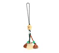 WEKADRIN Lanière Téléphone Portable Décorative Lotus Pendentif Rétro pour Cartable et Porte-clés Accessoire Mobile Élégant