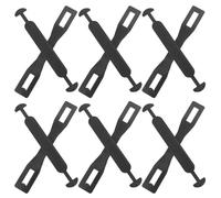 WEKADRIN Lot de 100 Boîtes Carton Solides Poignées de Remplacement en Plastique, Adaptées pour Stockage et Transport Lors de Déménagement