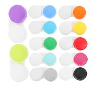 WEKADRIN Lot de 12 Boîtes à Lentilles de Contact Colorées Étanches et Compactes Rangement Portable pour Lentilles Cosmétiques Usage Voyage et Extérieur Organisateur Pratique