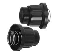 WEKADRIN Lot De 2 Bouchons D'allumeur De Barbecue à Gaz Remplacement Compatible Four Extérieur Au Propane Bouton-Poussoir Capuchon D'allumage pour Gril à Piles AA Pièces De Barbecue Polyvalentes