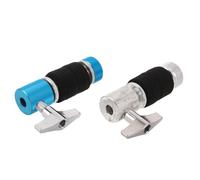 WEKADRIN Lot de 2 Embrayages Métalliques de Charleston Sécurisés pour Batterie Accessoires Universels pour Pied de Cymbale Réponse Fluide Fatigue pour Concerts et Répétitions Jazz et Rock