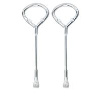 WEKADRIN Lot de 2 Ouvre-boîtes Métalliques Multifonctionnels pour Pots de Peinture 5 L, Outil Manuel D’ouverture, Lève-couvercle Robuste et Compact, pour Usage Industriel et Camping