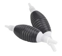 WEKADRIN Lot de 2 Pompes Manuelles D’Aspiration Liquide en PVC Transparent, Diamètre 20 Mm, Grand Débit, Sphère Épaissie Solide, Pompe à Carburant et Huile pour Voiture, Moto et Atelier