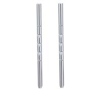 WEKADRIN Lot de 2 Tiges D'appui-tête en Métal Droit pour Siège Auto et Camping-Car, Soutien Nuque, Installation Facile, Accessoires Voiture Universels pour Conduite Confortable