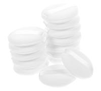 WEKADRIN Lot de 20 Coussinets de Poudre Visage Petits 45x10 Mm en Velours Doux Applicateur Maquillage Quotidien pour Femmes Usage Facile Couleur Aléatoire