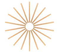 WEKADRIN Lot de 24 Tubes en Bambou Épais pour Nidification D’Abeilles, Matériaux de Nidification Naturels, Fournitures Apicoles pour Hôtels à Insectes et Jardin Écologique