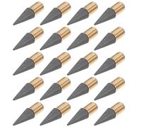 WEKADRIN Lot de 25 Pointes de Crayon Rechargeables sans Encre, Compatibles Porte-mines, Mine Graphite Solide pour Écriture et Dessin, Recharges Stylos Forever pour Bureau et École