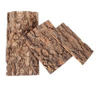 WEKADRIN Lot de 3 Écorces Décoratives pour Terrarium et Aquarium, Dimensions Variées, Décoration Naturelle Sécurisée pour Reptiles, Fond de Terrarium et Décor D’Aquarium Adapté aux Tortues