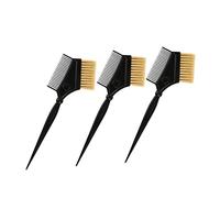 WEKADRIN Lot De 3 Peignes à Queue Poils Souples Pour Teinture Des Cheveux, Applicateur Coiffure Professionnel, Usage Mixte Homme Et Femme, Salon Et Domicile