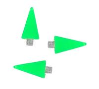 WEKADRIN Lot De 3 Pointes De Stylo À Pointiller En Acrylique De Rechange Pour Nail Art Sélecteur De Strass Vert Pour La Conception Des