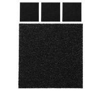 WEKADRIN Lot de 4 Filtres à Charbon Carrés pour Composteur et Poubelle Cuisine, Recharges de Filtres Anti-odeurs en Fibres de Coton, Accessoires de Remplacement pour Bacs à Compost,