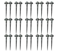 WEKADRIN Lot de 50 Clous de Fer à Cheval en Fer Robustes Pointe Aiguisée pour Ferrage Précis Clous de Sabot Remplaçables pour Équipement Équestre Professionnel