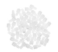 WEKADRIN Lot de 50 Têtes de Filtre en Plastique pour Tuyau d'Eau de Thé Accessoires pour Pompe à Bouteille Maille Fine Pièces Détachées pour Distributeur d'Eau Domestique ou Bureau