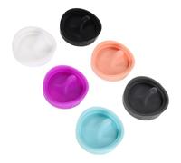 WEKADRIN Lot de 6 Bouchons en Silicone Multicolores pour Gobelets 30/40 Oz Joints D’Étanchéité Flexibles Accessoires de Remplacement Compatibles pour Sport Camping et Voyage