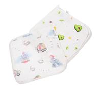 WEKADRIN Lot de 8 Serviettes Bébé en Coton Absorbantes, Lingettes Visage pour Nourrisson, Taille 30x30 Cm, Couleurs Assorties, Légères et Lavables, Soin Bébé au Quotidien, Style Aléatoire