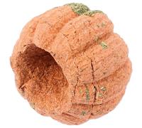 WEKADRIN Mâcher pour Lapins et Hamsters Friandise Saine pour Dents de Citrouille 1 Pièce Naturel et Adapté aux Petits Rongeurs Accessoire pour Cage et Divertissement Quotidien