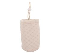 WEKADRIN Manchon pour Biberon en Verre en Polaire d'agneau Isolant Épais, Portable et Renforcé, Housse de Protection pour Bouteilles de Lait Maternel, Usage Bébé, Étui Couleur Aléatoire