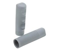 WEKADRIN Manchons de Poignée de Fauteuil Roulant Pvc Gris Bleu 2 Pièces Anti-dérapants Confortables Accessoire pour Fauteuil Roulant Santé Mobilité Aide au Déplacement