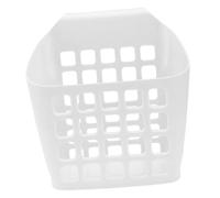 WEKADRIN Mangeoire à Foin Fixe pour Lapin et Cochons Support Suspendu Anti-gaspillage Capacité Porte-Foin Plastique Blanc Facile à Nettoyer et Sécurisé pour Cage et Extérieur