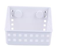 WEKADRIN Mangeoire à Foin Plastique avec Ventouse pour Lapin Cochon et Chinchilla Râtelier de Nourriture Facile à Installer Évite Le Gaspillage Herbe Convient Plupart des Cages