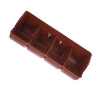 WEKADRIN Mangeoire Porcs Plastique Compartiments Rustproof et Pratique pour Élevage Porcin Évite la Confusion Lors de Alimentation des Porcelets