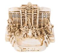 WEKADRIN Modèle Décoratif Fontaine Trevi Résine Statue Architecturale Romaine pour Décoration Maison Bureau Hôtel et Restaurant Souvenir de Voyage Italie