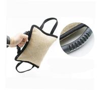 WEKADRIN Oreiller de Morsure pour Chiens avec Poignées Antidérapantes Lin Interactif pour Chiots et Chiens pour Dressage et Corde