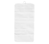 WEKADRIN Organisateur Mural pour Accessoires Cheveux Pochette de Rangement Suspendue Compartiments Support Pratique pour Pinces Barrettes et Serre-têtes Chambre Garçon Fille Rangement