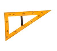 WEKADRIN Outil Pédagogique Pour Tableau Équerre Pour Enseignement Règle De Géométrie Plastique Fournitures Enseignement