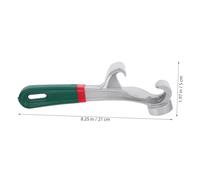WEKADRIN Ouvre-seau Alliage Aluminium Robuste Outil Multifonction pour Seaux Poignée Antidérapante pour Ouverture Facile et Efforts