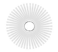 WEKADRIN Panneaux D'affichage Ongles Transparent 50 Pièces 50 Bâtonnets pour Faux Ongles Professionnel et Débutants Pratique Manucure Anneau