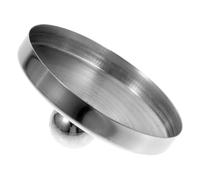 WEKADRIN Passoire à Thé en Acier Inoxydable Diamètre 6,3 CM, Couvercle de Rechange pour Bouilloire et Tasse, Accessoire Cuisine pour Infusion de Thé en Vrac