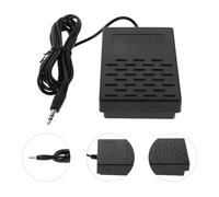 WEKADRIN Pédale de Sustain pour Piano Numérique Connecteur 35 MM Pédale D’Inversion de Polarité Compatible Claviers Midi et Instruments Électroniques Accessoire de Studio Musical