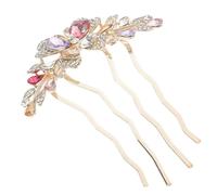 WEKADRIN Peigne Chignon Mariage avec Accessoire Coiffure et Solide pour Femmes Épingle Cheveux Décorative Élégante pour Mariée et Occasions Spéciales