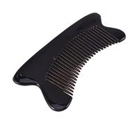 WEKADRIN Peigne de Massage Corne Naturelle Peigne Portable Antistatique pour Cheveux Lisses et Démêlés pour Hommes et Femmes