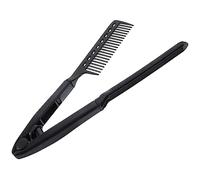 WEKADRIN Peigne Lissant Pliable v Pour Salon Et Usage Domestique Compact Et Portable Peigne Professionnel Pour Lissage Des Cheveux Courts Et Crépus