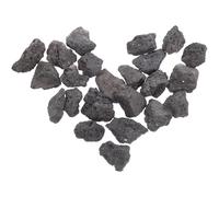 WEKADRIN Pierres Volcaniques Naturelles Décoratives pour Aquarium et Pot de Fleurs, Roche Volcanique Noire Poreuse 200g pour Aménagement Paysager, Décoration Aquarium Eau Douce, Galets