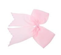 WEKADRIN Pince à Cheveux D'anniversaire Class Of 2026 en Satin Rose avec Nœud Élégant et Perles Imitation pour Maintien Confortable Lors des Cérémonies de Remise de Diplômes