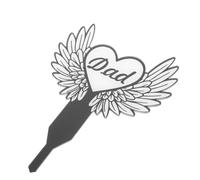 WEKADRIN Piquet de Jardin Ange Décoration Commémorative pour Cimetière Tombe de Souvenir pour Décès