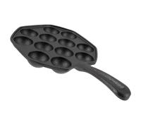 WEKADRIN Plat à Escargots Fonte Épaisse avec Accessoires Plaque Cuisson pour Escargots et Coquillages Cuisson Uniforme Poignée Ergonomique Compatible Four et Lave Vaisselle Set Complet