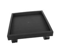 WEKADRIN Plateau Carré pour Pot De Fleurs Support Pratique avec roulettes pour Maison Et Jardin Facilitant Stockage Eau