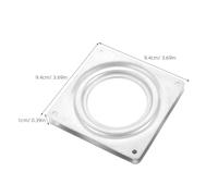 WEKADRIN Plateau Tournant Pivotant Galvanisé pour Chaise à Degrés Base Robuste à Rivets Épais Remplace Plaque Tournante pour Sièges Et Meubles Rotatifs