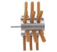 WEKADRIN Plumeuse Volaille Semi-Automatique Acier Inoxydable Machine Déplumeuse Portable pour Poulet Canard Oie Accessoire pour Économiser Travail et Accélérer Plumage