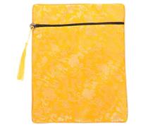WEKADRIN Pochette de Rangement Soie Jaune Motif Dragon Organiseur pour Sacrés Documents et Textes Religieux Étui Multifonction pour Stockage et Transport