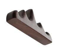WEKADRIN Porte Pinceau Calligraphie Chinoise Bois Massif Noir Support Pratique Forme de Montagne pour Bureau et Décoration Rétro