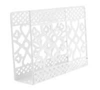 WEKADRIN Porte-serviettes Fer Forme Cœur Support Vertical pour Serviettes Papier Organisateur de Table pour Cuisine Restaurant Hôtel Décoration Moderne et Fonctionnelle