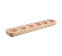 WEKADRIN Porte-œufs Bois Massif Cases pour Réfrigérateur et Présentation sur Table Plateau Stable pour Rangement Hygiénique et Organisation Pratique Cuisine